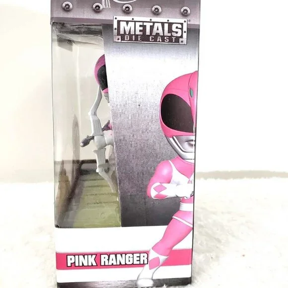 Bandai Saban's Pink Power Ranger metals die cast 4" figurine  NIB - Picture 2 of 7
